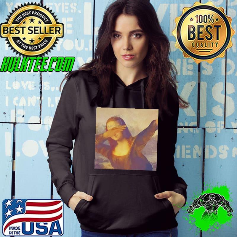 Dabbing Mona Lisa shirt
