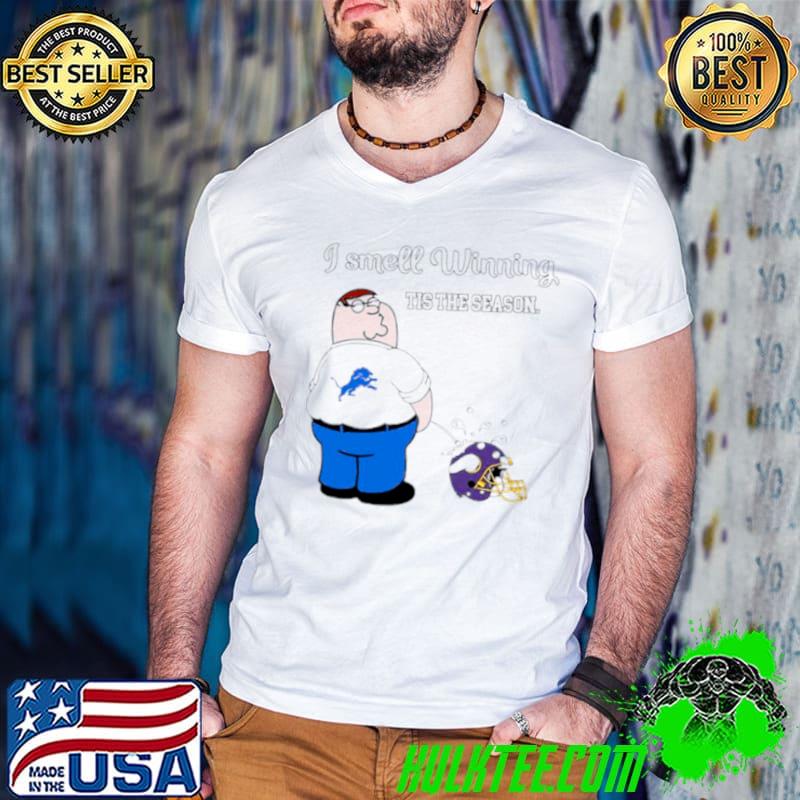 Detroit Lions I smell winning tis the season shirt