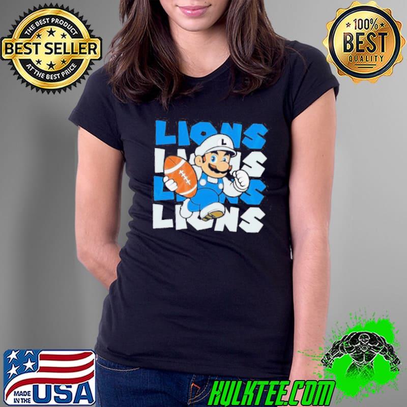 Detroit Lions Super Mario shirt
