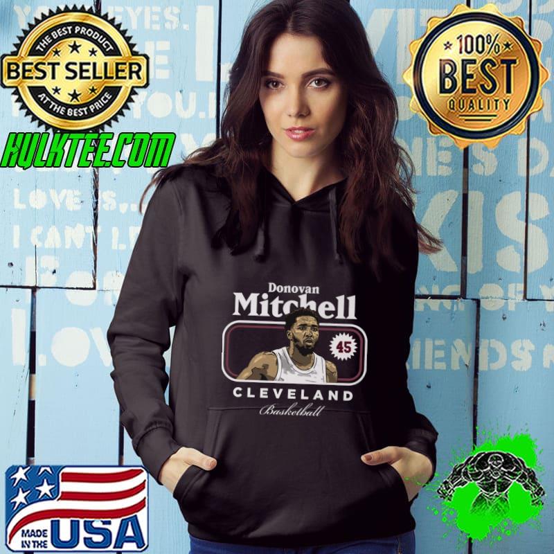 Donovan Mitchell American professional basketball player for the Cleveland Cavaliers Cover T-Shirt Hoodie Donovan Mitchell American professional basketball player for the Cleveland Cavaliers Cover T-Shirt Hoodie