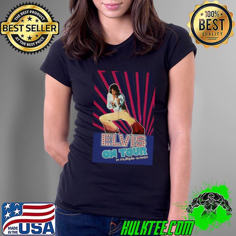 Elvis On Tour TCE On Tour Poster T-Shirt