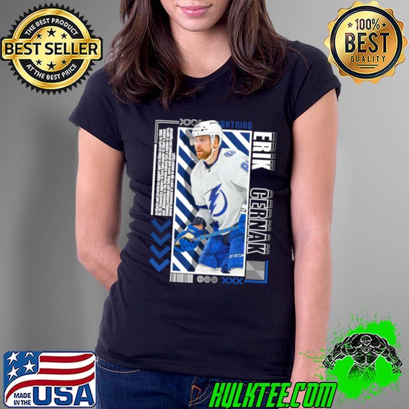 Erik Cernak Slovak professional ice hockey defenceman for the Tampa Bay Lightning T-Shirt