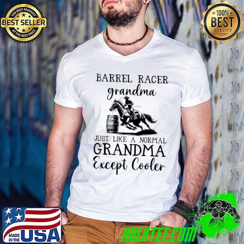 Funny barrel racer Gradma just like a nornal grandma except cooler T-Shirt Guys V Neck Funny barrel racer Gradma just like a nornal grandma except cooler T-Shirt Guys V Neck