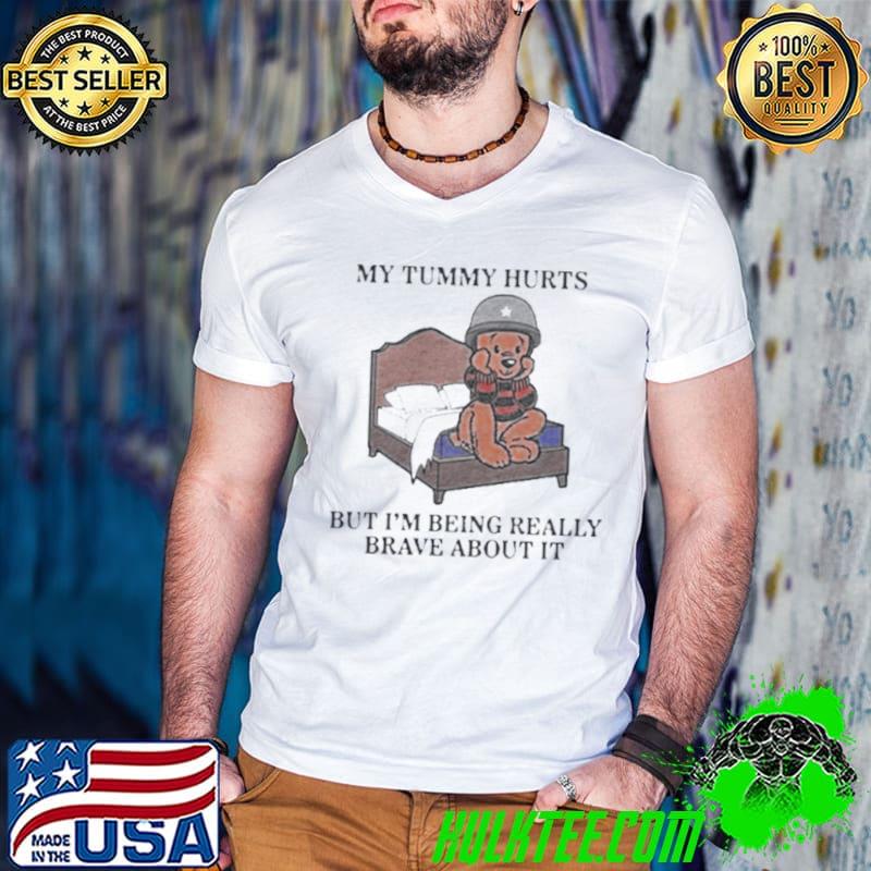 Funny beer My Tummy Hurts But I’m Being Really Brave About It 2024 Shirt Guys V Neck Funny beer My Tummy Hurts But I’m Being Really Brave About It 2024 Shirt Guys V Neck