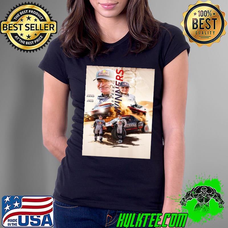 Funny congratulations Carlos Sainz And Lucas Crus Win The Dakar 2024 s Ladies Tee Funny congratulations Carlos Sainz And Lucas Crus Win The Dakar 2024 s Ladies Tee