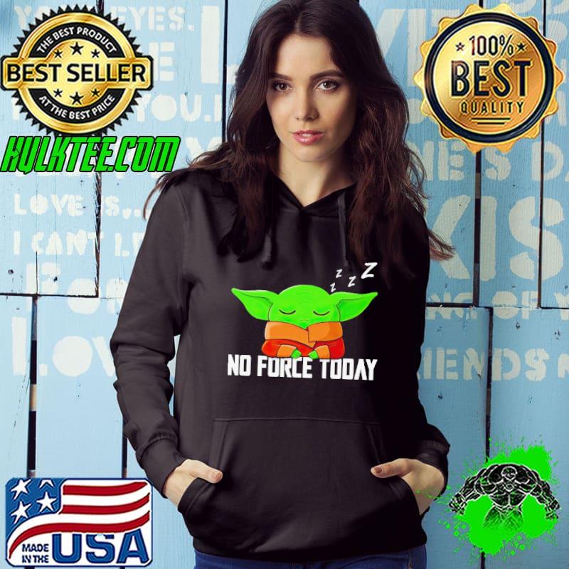 Grogu is too tired to use the force today shirt