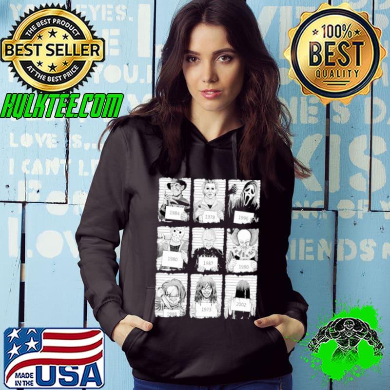 Halloween Characters Horror Villains Horror Movies shirt