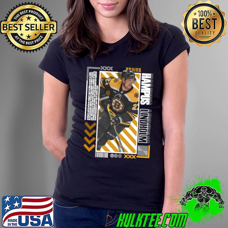 Hampus Lindholm Swedish professional ice hockey defenceman for the Boston Bruins T-Shirt
