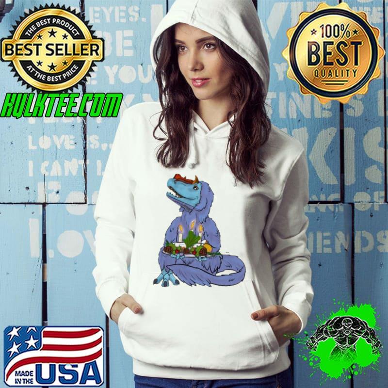 Holidinos Yutyrannus Yule Log Shirt