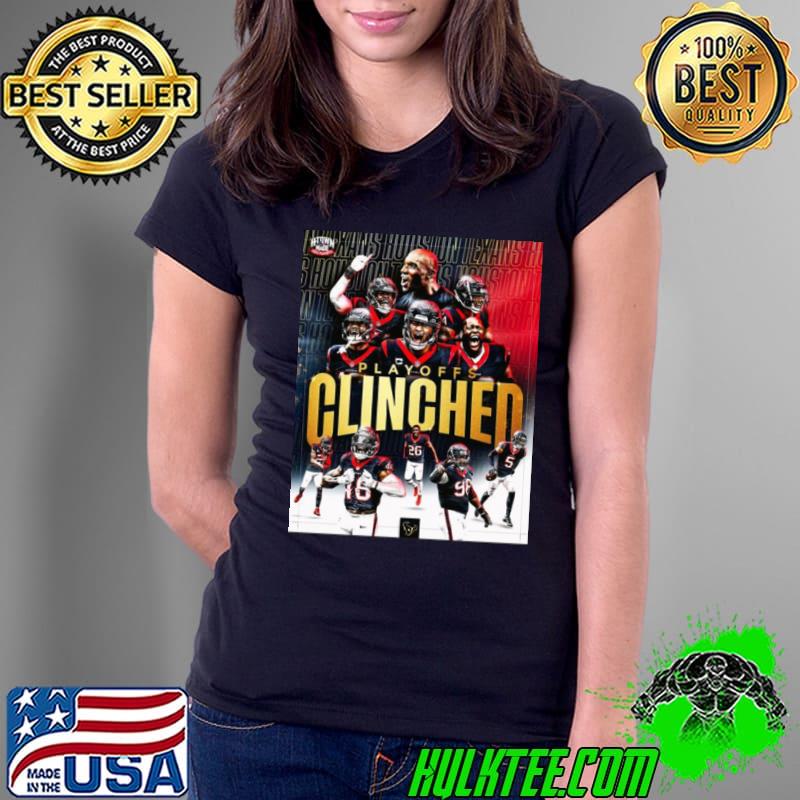 Houston Texans 2023 NFL Playoffs Clinched Shirt