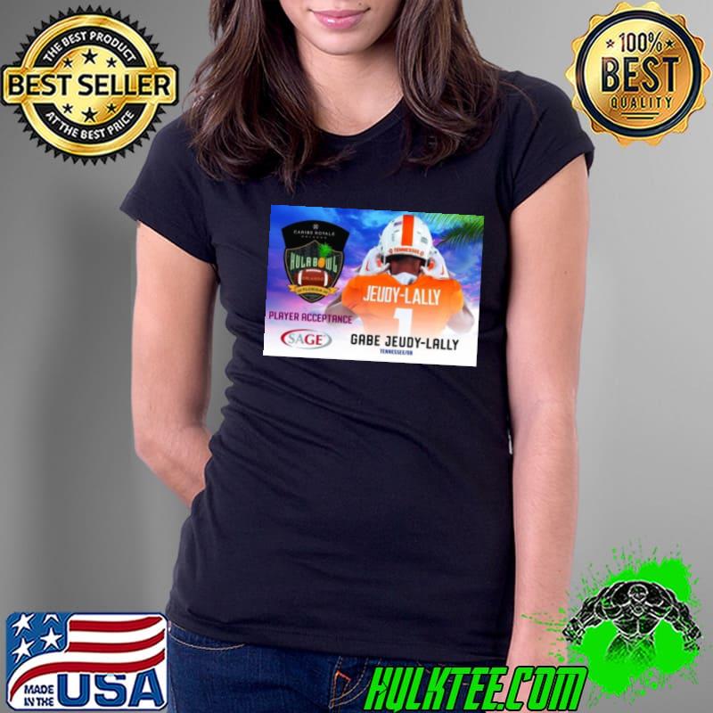 Hula Bowl 2024 NCAA College football Gabe Jeudy Lally s Ladies Tee Hula Bowl 2024 NCAA College football Gabe Jeudy Lally s Ladies Tee