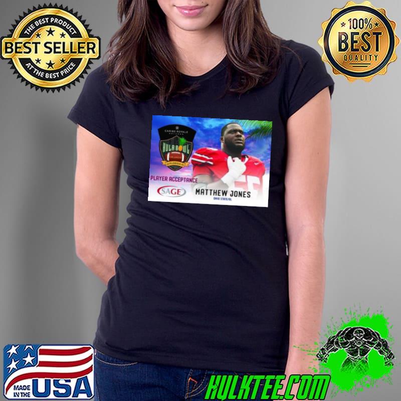 Hula Bowl 2024 NCAA College football Matthew Jones s Ladies Tee Hula Bowl 2024 NCAA College football Matthew Jones s Ladies Tee