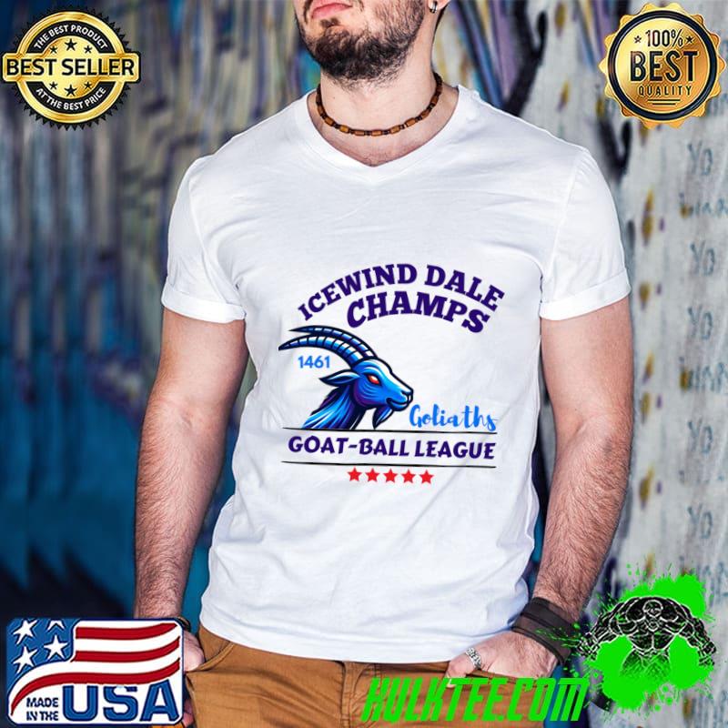 Icewind Dale Goat Ball Goliath Sport Parody Stars T-Shirt