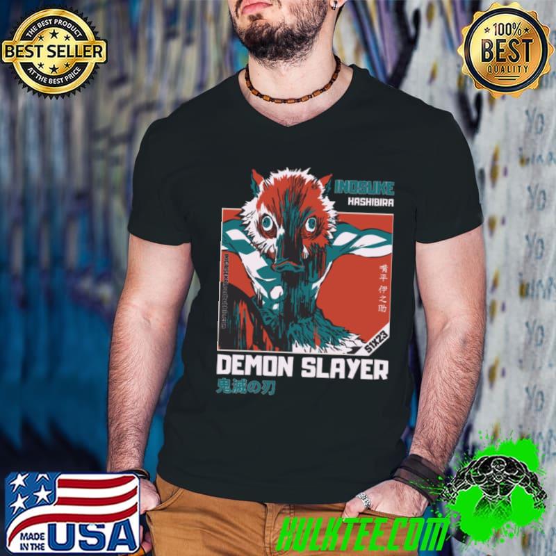 Inosuke-Hashibira-Ikigaisekai-Kny-Demon-Slayer-shirt