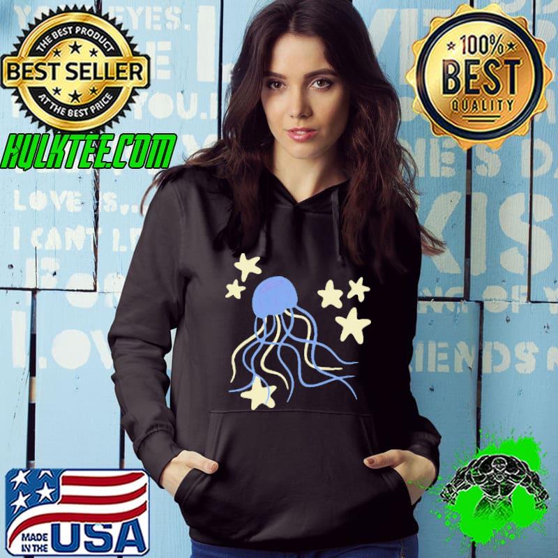 Jellyfish star print shirt