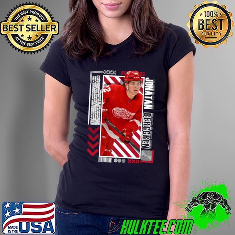 Jonatan Berggren Swedish professional ice hockey forward for the Grand Rapids Griffins T-Shirt Jonatan Berggren Swedish professional ice hockey forward for the Grand Rapids Griffins T-Shirt