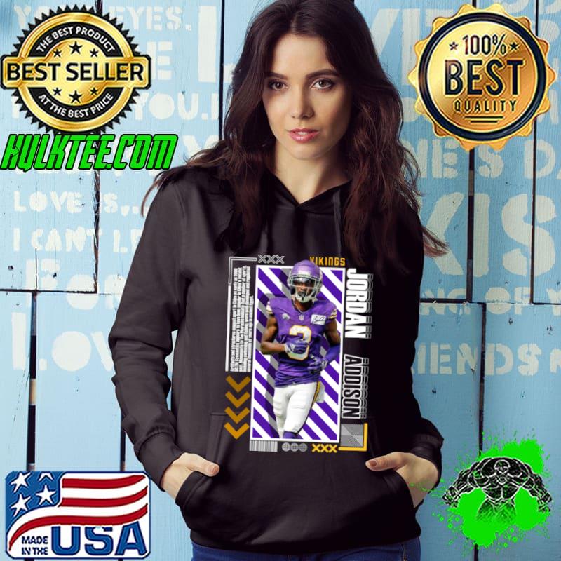 Jordan Addison American football wide receiver for the Minnesota Vikings T-Shirt