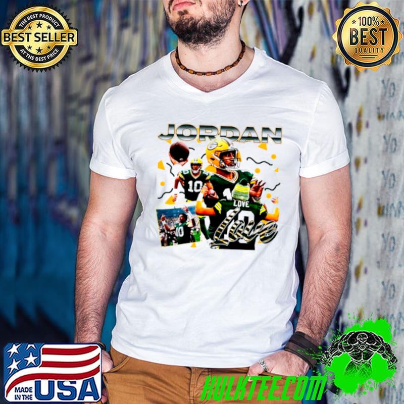Jordan Love Green Bay football shirt Jordan Love Green Bay football shirt