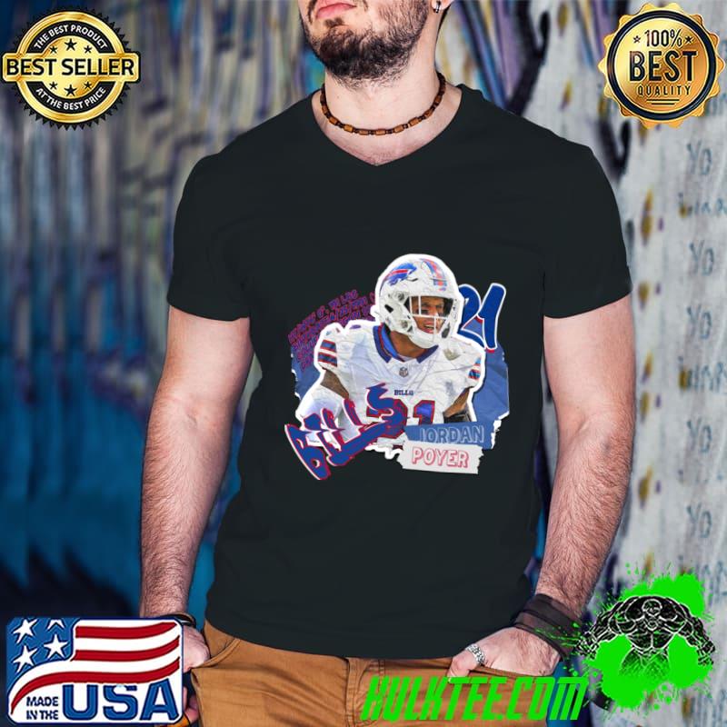 Jordan Poyer Superstar American football safety for the Buffalo Bills T-Shirt