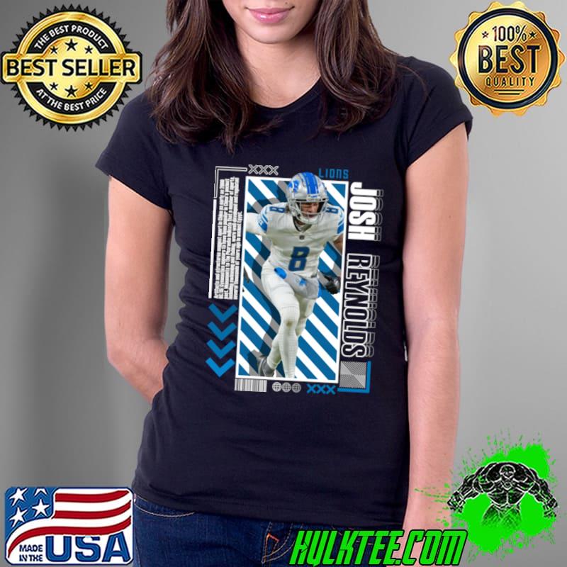 Josh Reynolds American football wide receiver for the Detroit Lions T-Shirt Ladies Tee Josh Reynolds American football wide receiver for the Detroit Lions T-Shirt Ladies Tee