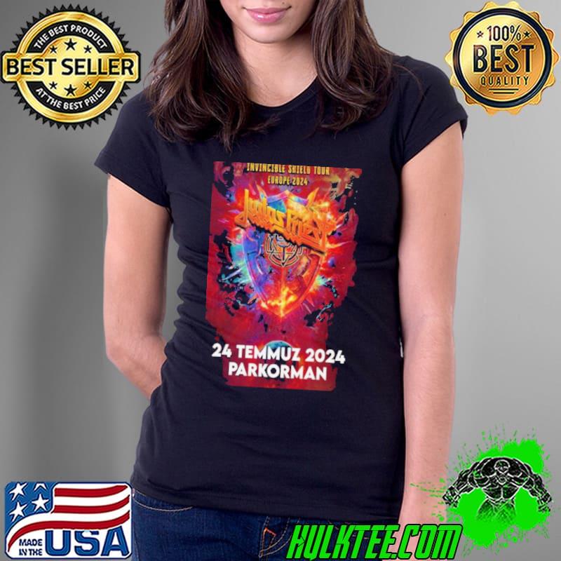 Judas Priest Invincible Shield Tour Europe At Parkorman Istanbul 24 July 2024 shirt
