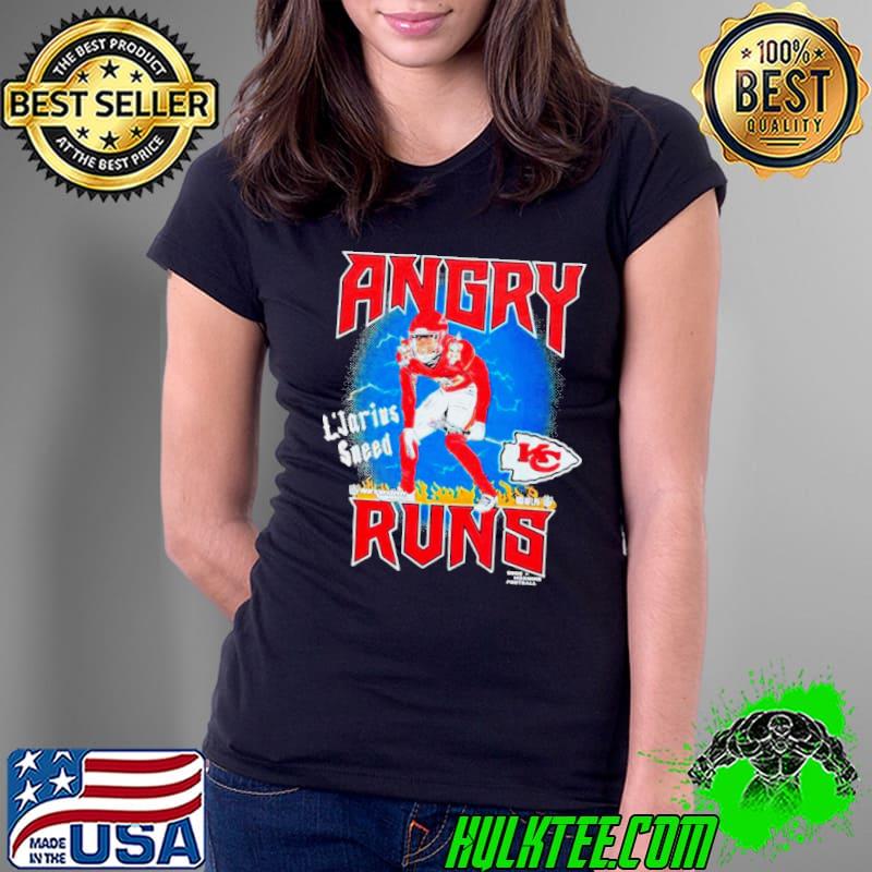 Kansas City Chiefs L’Jarius Sneed Angry Runs retro shirt