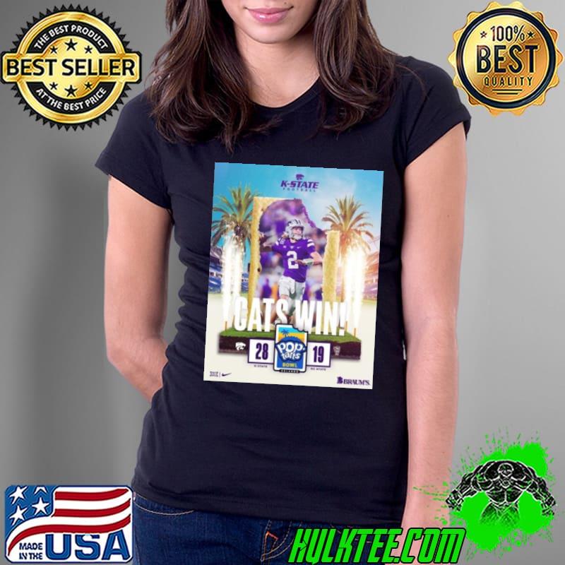 Kansas State Wildcats Defeated Nc State Wolfpacks To Get The 2023 Pop tarts Bowl Champions Ncaa College Football shirt