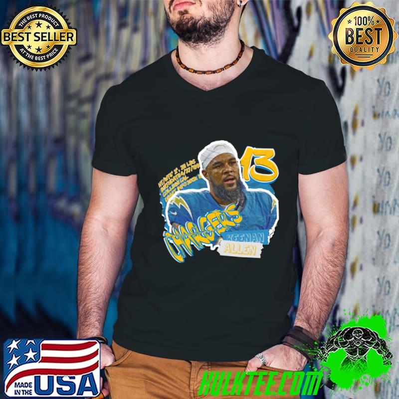 Keenan Allen Superstar American football wide receiver for the Los Angeles Chargers T-Shirt