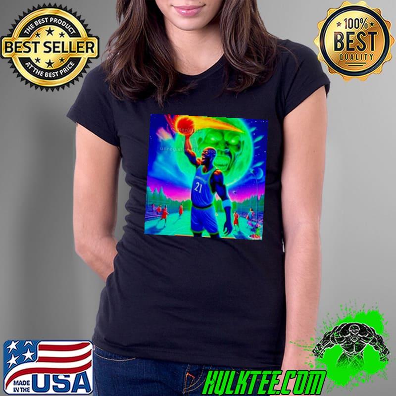 Kevin Garnett KG Intensity Psychedelic meme Minnesota Timberwolves shirt