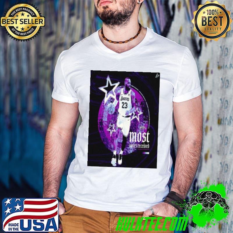 Lakers Lebron James Top Of The West Most Votes Received In Nba Western Conference shirt