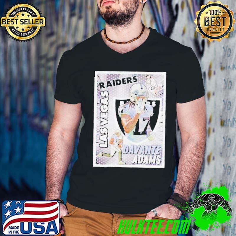 Las-Vegas-Raiders-Davante-Adams-card-shirt1 Guys V Neck Las-Vegas-Raiders-Davante-Adams-card-shirt1 Guys V Neck