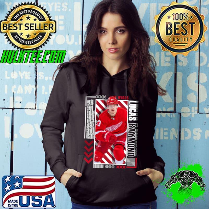 Lucas Raymond Swedish professional ice hockey winger for the Detroit Red Wings T-Shirt Hoodie Lucas Raymond Swedish professional ice hockey winger for the Detroit Red Wings T-Shirt Hoodie