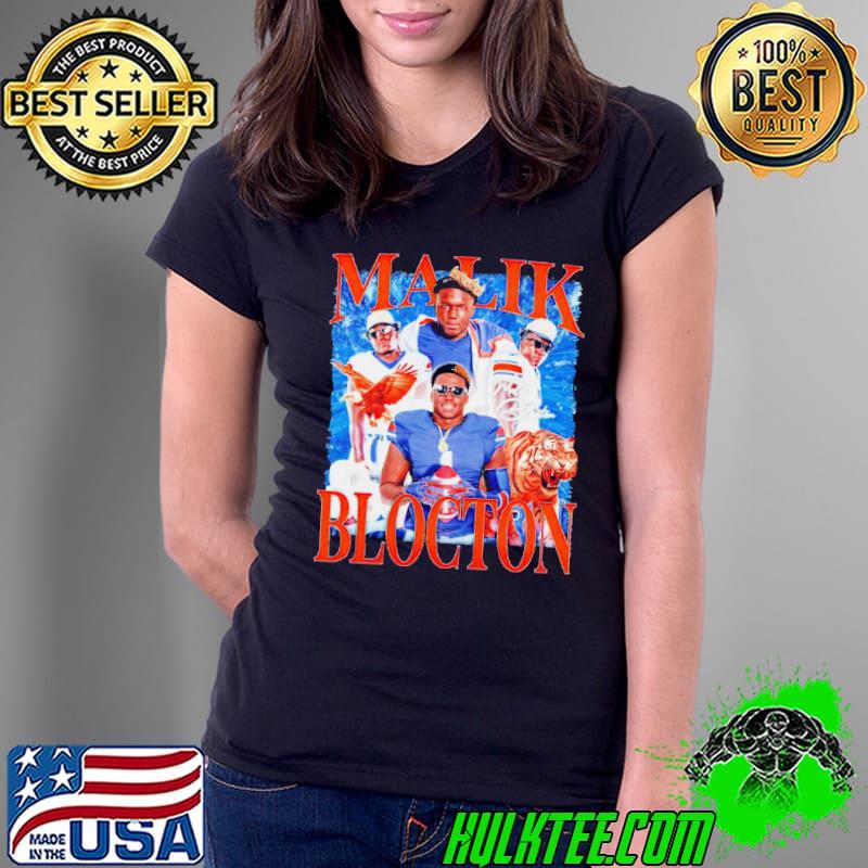 Malik Blocton Auburn Tigers football graphic poster shirt