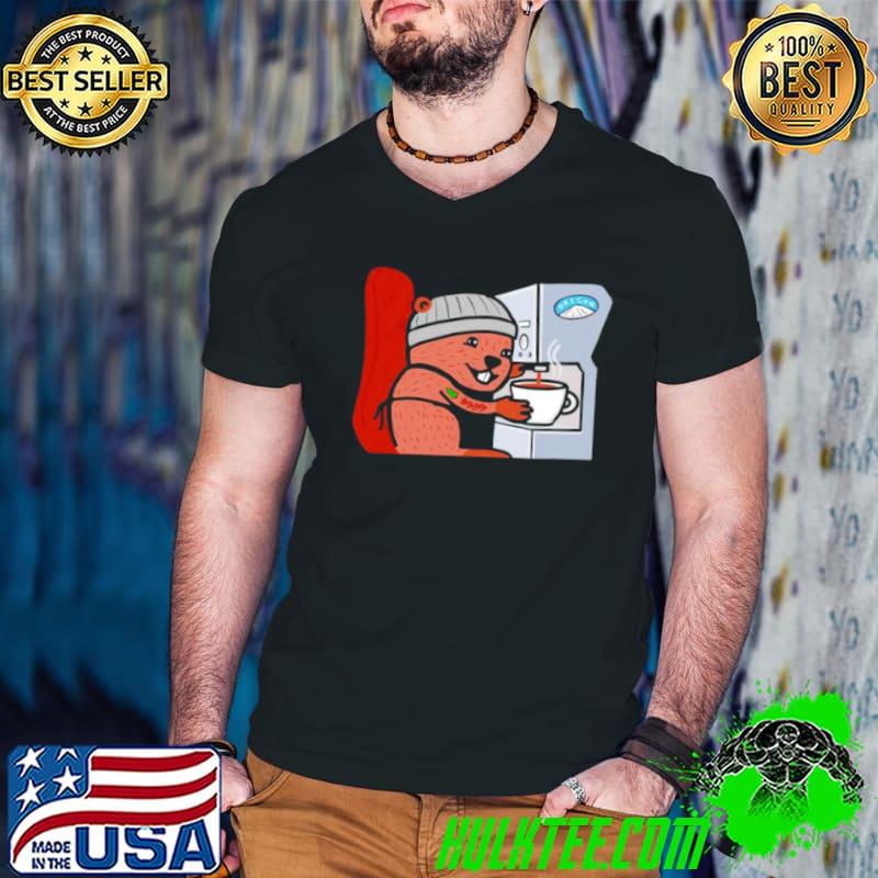 Maramot oregon beaver barista s Guys V Neck Maramot oregon beaver barista s Guys V Neck