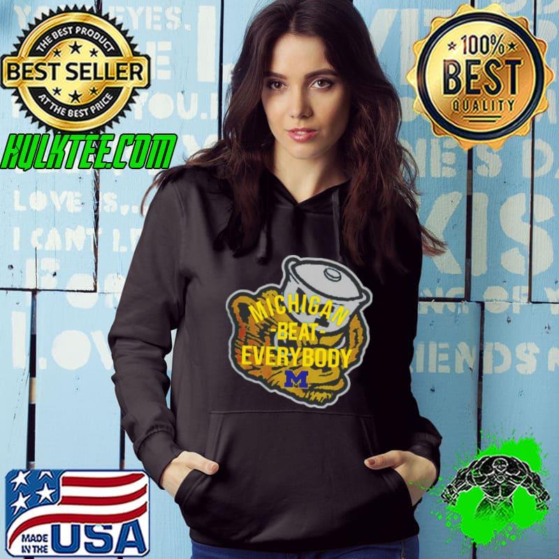 Michigan beat everybody logo shirt