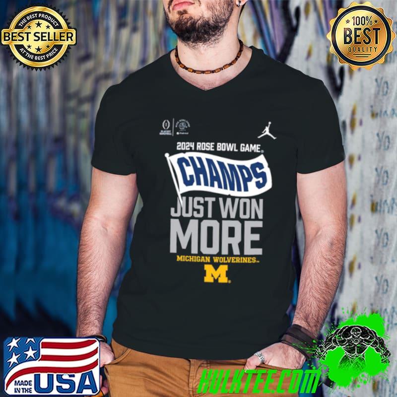 Michigan Wolverines 2024 Rose Bowl Champions Shirt