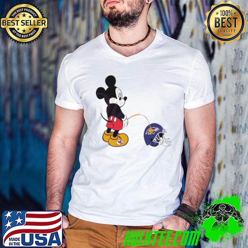 Mickey Chiefs Piss On Baltimore Ravens shirt