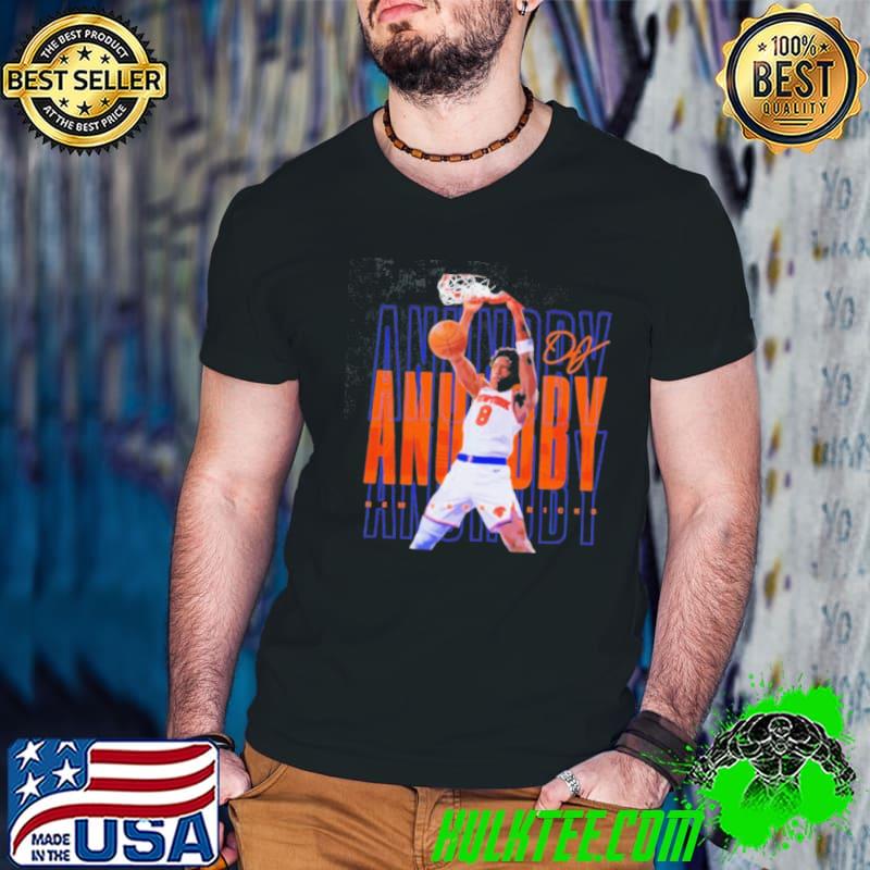 New York Knicks OG Anunoby signature shirt New York Knicks OG Anunoby signature shirt