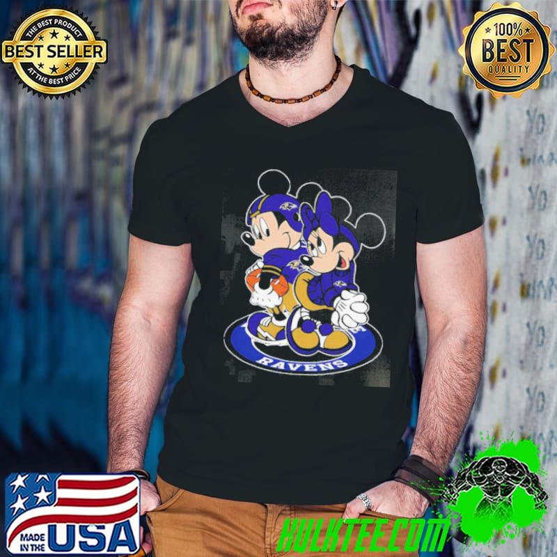 Nfl Baltimore Ravens Mickey And Minnie shirt