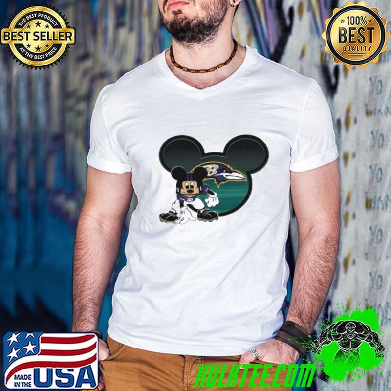 NFL Baltimore Ravens Mickey Mouse Disney Football shirt