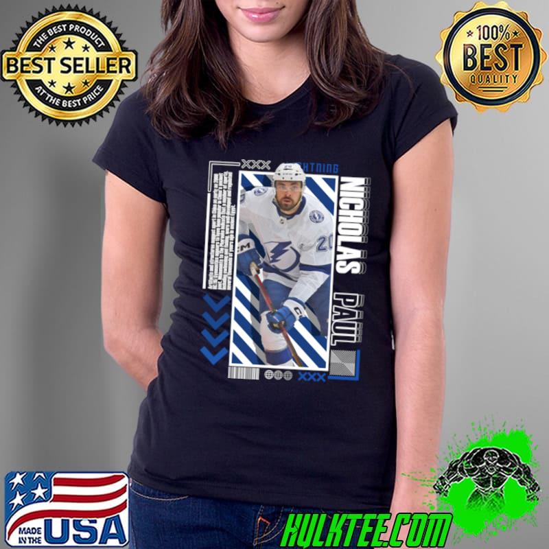 Nicholas Paul Canadian professional ice hockey forward for the Tampa Bay Lightning T-Shirt