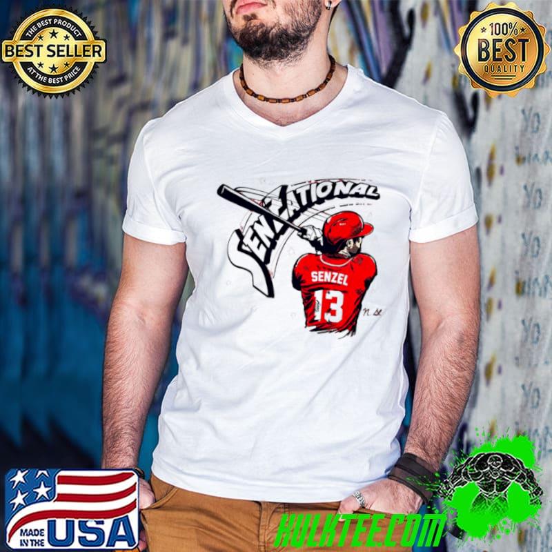 Nick Senzel Washington Nationals Senzational MLBPA Baseball Shirt