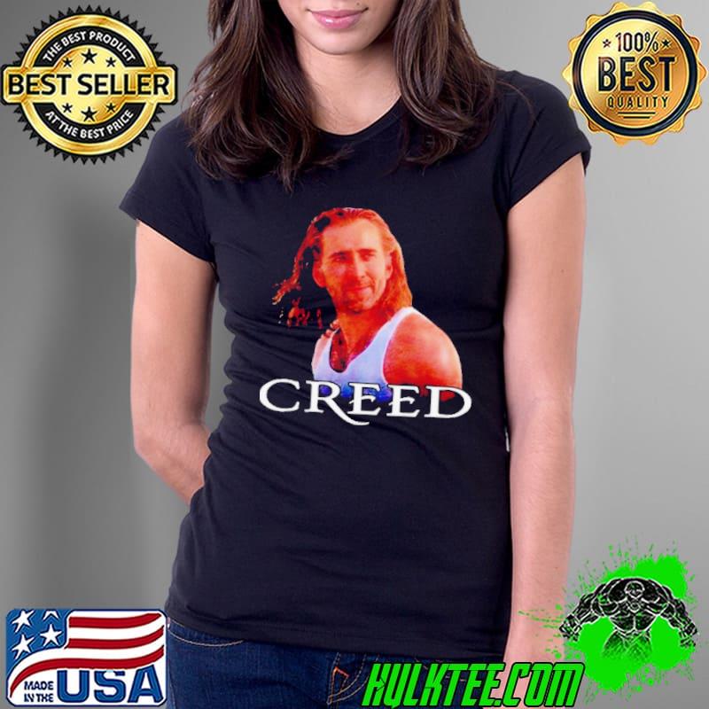 Nicolas Cage Creed meme shirt