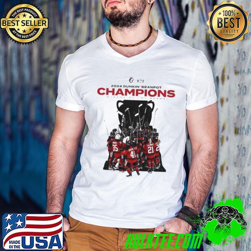 Northeastern Women’s Hockey 2024 Dunkin’s Beanpot Champions Queens Of The Beans Shirt