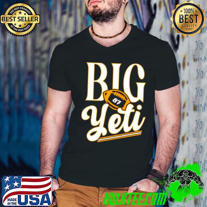 Official big Yeti 87 Travis Kelce football s Guys V Neck Official big Yeti 87 Travis Kelce football s Guys V Neck