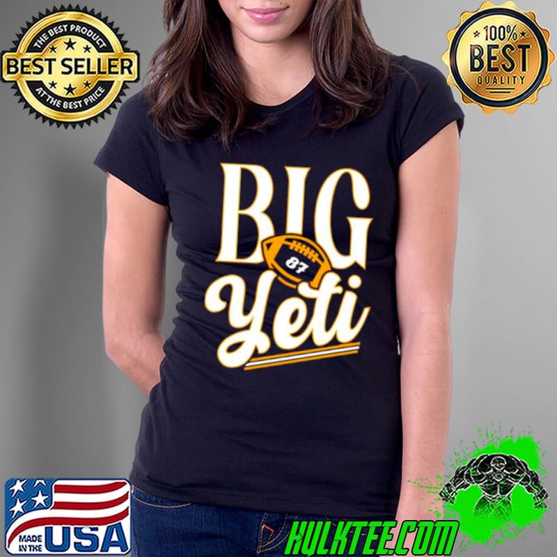 Official big Yeti 87 Travis Kelce football s Ladies Tee Official big Yeti 87 Travis Kelce football s Ladies Tee
