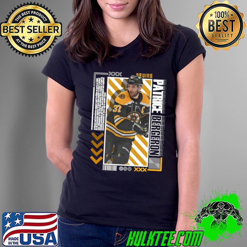 Patrice Bergeron Canadian former professional ice hockey centre NHL T-Shirt Patrice Bergeron Canadian former professional ice hockey centre NHL T-Shirt