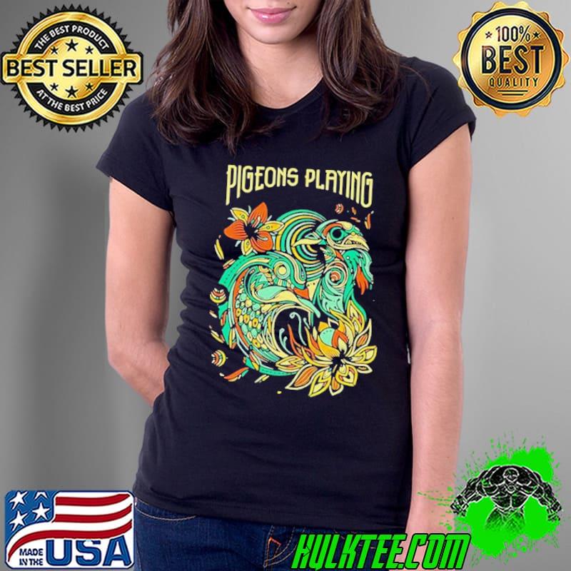 Pigeons Playing Ping Pong Lotus Pigeons Tour Shirt Pigeons Playing Ping Pong Lotus Pigeons Tour Shirt