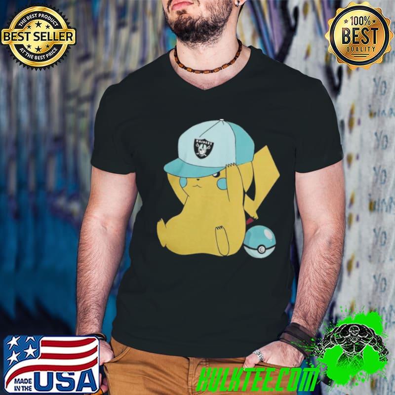 Pikachu Wear The Hat Las Vegas Raiders Football Logo shirts