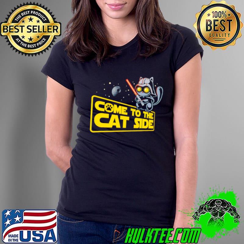 Premium cat Darth Vader come to the cat side s Ladies Tee Premium cat Darth Vader come to the cat side s Ladies Tee